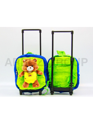 РЮКЗАК С ТЕЛЕЖКОЙ МИШКА ДОБРЯК