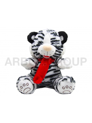 ТИГРЕНОК В ШАРФИКЕ БЕЛЫЙ