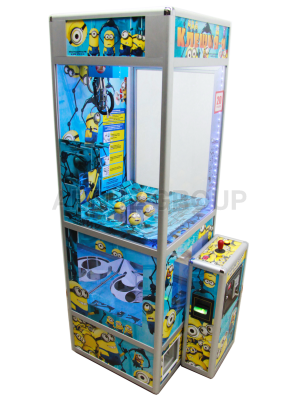 Призовой автомат &quot;Бункер - Миньоны&quot; с призами в капсулах