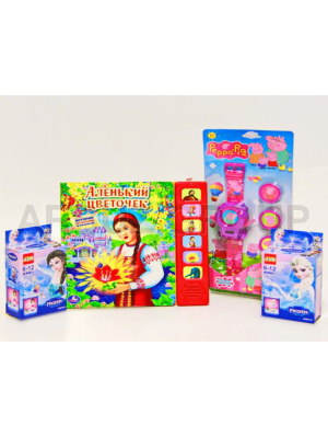 НАБОР С КНИЖКОЙ ДЛЯ ДЕВОЧЕК
