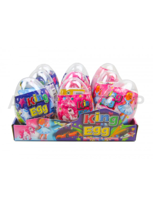 ЯЙЦО С КОНФЕТАМИ И ИГРУШКАМИ