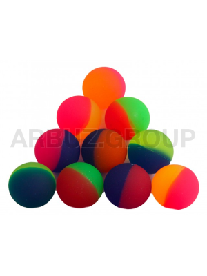 МЯЧИК ПРЫГУН ЦВЕТНОЙ ЛЕД 45мм