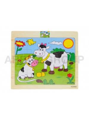 ПАЗЛ ДЕРЕВЯННЫЙ  ЖИВОТНЫЕ МИКС