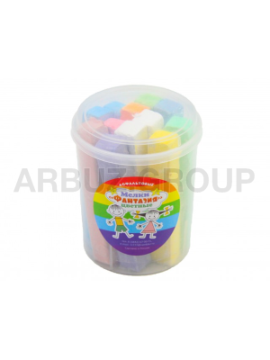 МЕЛКИ ЦВЕТНЫЕ ДЛЯ АСФАЛЬТА 12ШТ