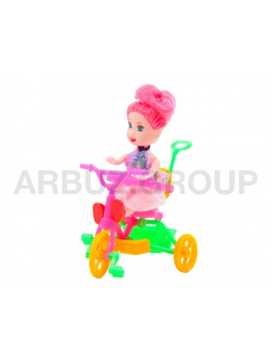 КУКОЛКА НА ВЕЛОСИПЕДЕ