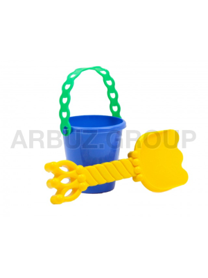 НАБОР ДЛЯ ПЕСОЧНИЦЫ ВЕДЕРКО С ЛОПАТКОЙ