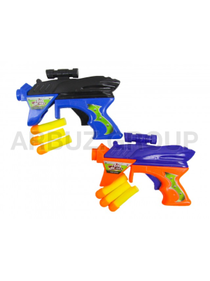 ПИСТОЛЕТ КОСМОБЛАСТЕР С МЯГКИМИ ПУЛЯМИ
