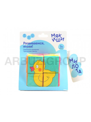 НАБОР МЯГКИХ КУБИКОВ СОБЕРИ КАРТИНКУ