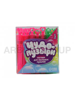 МЫЛЬНЫЕ ПУЗЫРИ АССОРТИ НЕЛОПАЮЩИЕСЯ