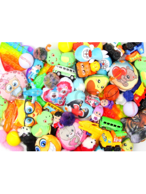 МИКС  ПРИЗОВОЙ (брелоки + пластиковые игрушки)