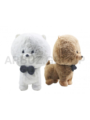 ШПИЦ БЕЛЫЙ С БАНТОМ