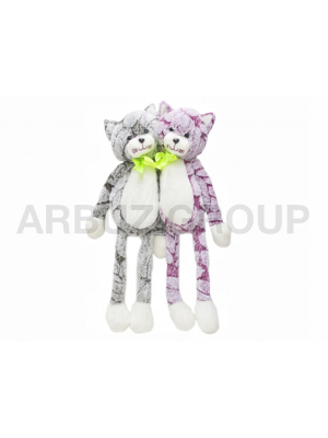 КОТ С ЯРКИМ БАНТОМ