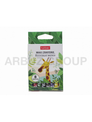 ВОСКОВЫЕ МЕЛКИ 8 ЦВЕТОВ
