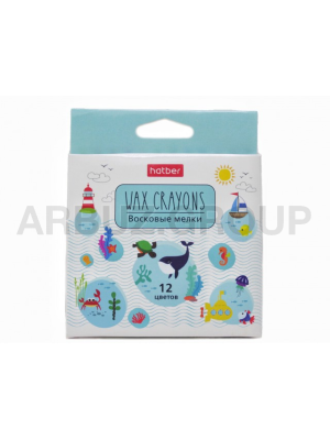 ВОСКОВЫЕ МЕЛКИ 12ЦВЕТОВ