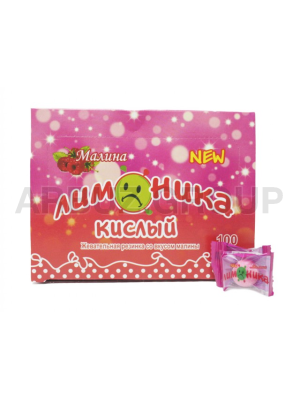 ЖЕВАТЕЛЬНАЯ РЕЗИНКА МАЛИНА