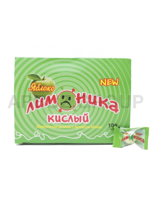 ЖЕВАТЕЛЬНАЯ РЕЗИНКА ЯБЛОКО