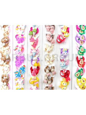 АССОРТИ РЕЗИНКИ ДЛЯ ВОЛОС ЯРКИЕ(стоимость за пару)