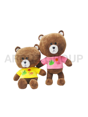 МИШУТКА ШОКОЛАДНЫЙ В ФУТБОЛКЕ