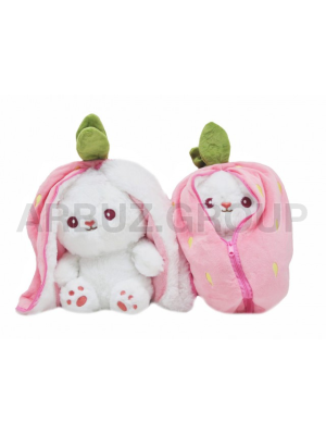 ЗАЙКА МИЛАШКА В КЛУБНИЧКЕ НА ЗАМОЧКЕ