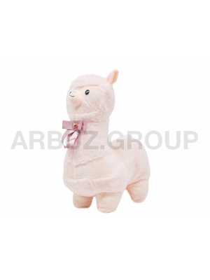 ЛАМА РОЗОВАЯ С БАНТОМ