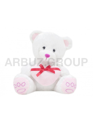 МЕДВЕЖОНОК С СЕРДЕЧКОМ БЕЛЫЙ