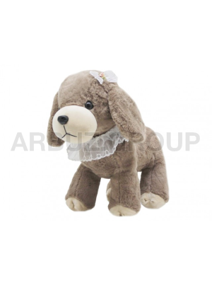 СОБАЧКА С БАНТИКАМИ ДЫМЧАТАЯ