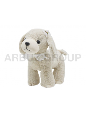 СОБАЧКА С БАНТИКАМИ КРЕМОВАЯ