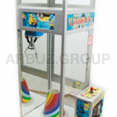 Торгово-призовой автомат 'Хватай-ка малая с лузой и кубом для призов'