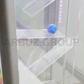 Торгово-призовой автомат 'Хватай-ка мини с лузой и скатом для мячей'