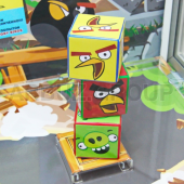 Торгово-развлекательный аппарат 'Построй-ка' - 2 Злые птички