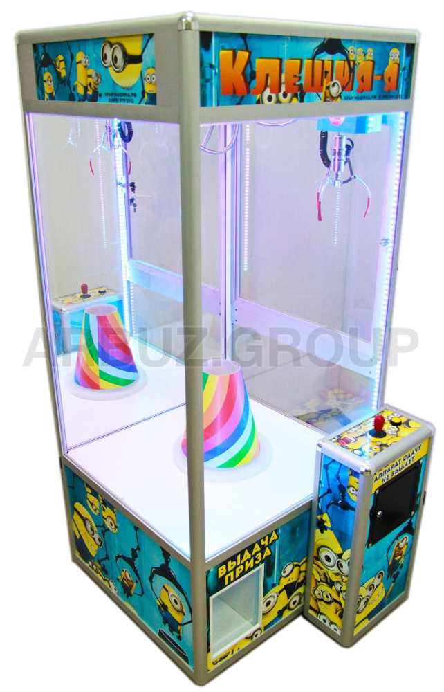 Торгово-призовой автомат 'Бешеный кран'