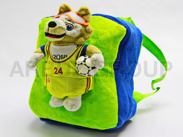 РЮКЗАК С ВОЛКОМ ЗАБИВАКОЙ