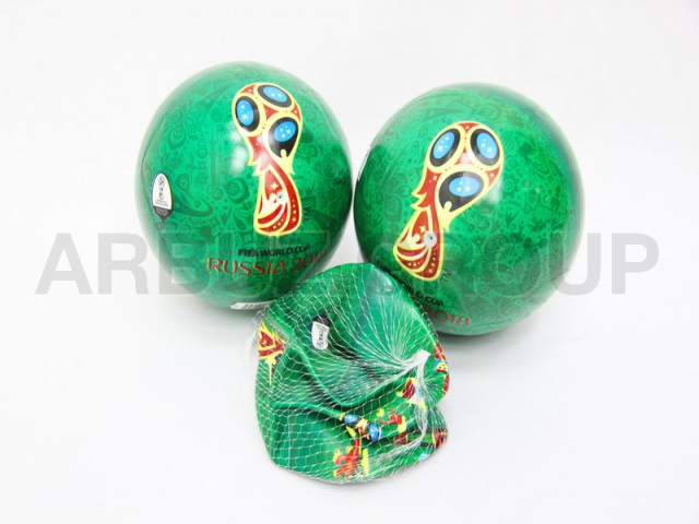 МЯЧ ЗЕЛЕНЫЙ С ПРИНТОМ