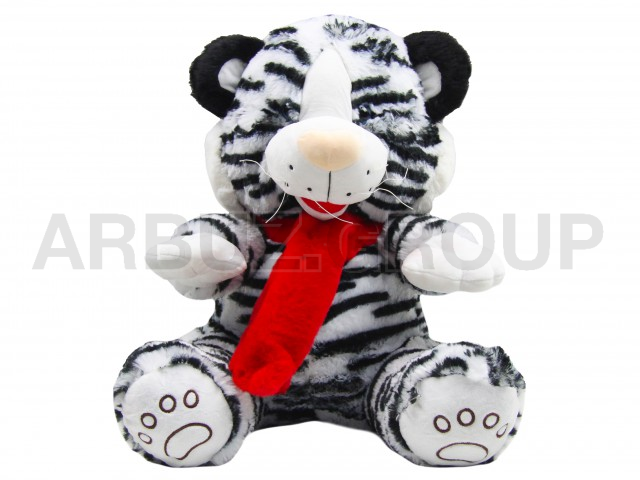 ТИГРЕНОК В ШАРФИКЕ БЕЛЫЙ