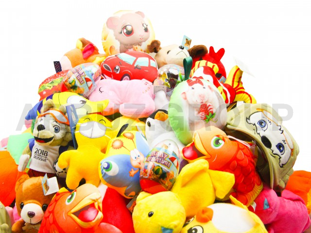 СТАРТОВЫЙ МИКС ХВАТАЙ-КА  ДЛЯ АППАРАТА(набор игрушек 40-50 видов)+БОНУС 10 СУВЕНИРОВ В ПОДАРОК