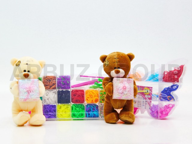 МЕДВЕДЬ 2ШТ. И НАБОР РЕЗИНОК АССОРТИ 2ШТ (цена указана за 1 ед. товара)