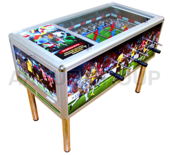 Аппарат для продажи мячей-прыгунов ФУТБОЛ - 1, (6 линий футболистов)