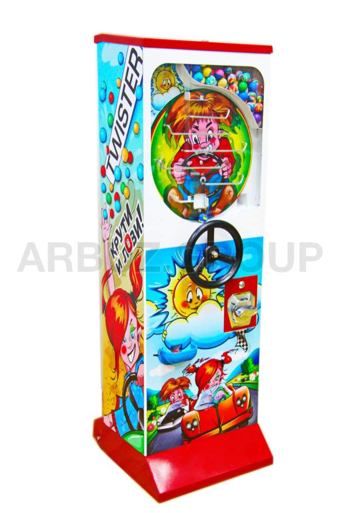 Автомат для продажи мячей-прыгунов ЗА РУЛЕМ