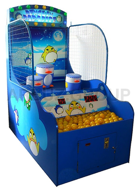 Развлекательный аттракцион ПИНГВИНЫ