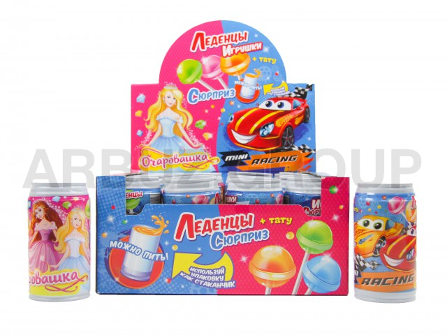 БАНОЧКА КАРАМЕЛЬ+СЮРПРИЗ ИГРУШКА