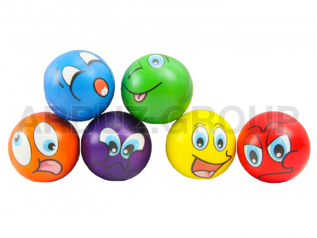 МЯЧИК ЗАБАВНЫЕ МОРДАШКИ