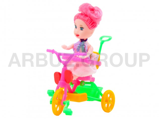 КУКОЛКА НА ВЕЛОСИПЕДЕ