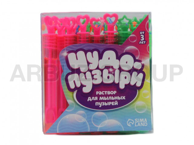 МЫЛЬНЫЕ ПУЗЫРИ АССОРТИ НЕЛОПАЮЩИЕСЯ