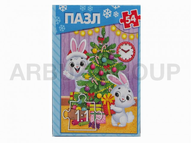 ПАЗЛ ЗАЙЧАТА 54 ЭЛЕМЕНТА