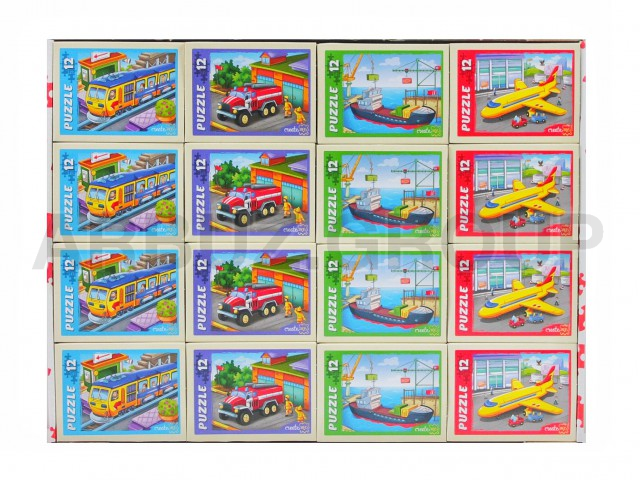 ПАЗЛ НУЖНЫЙ ТРАНСПОРТ 12 ДЕТАЛЕЙ
