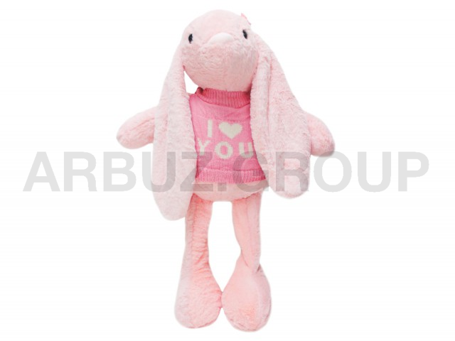 КРОЛИК В СВИТЕРЕ РОЗОВЫЙ