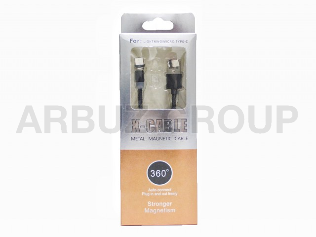 КАБЕЛЬ МАГНИТНЫЙ СО СМЕННЫМИ НАСАДКАМИ(3 насадки)