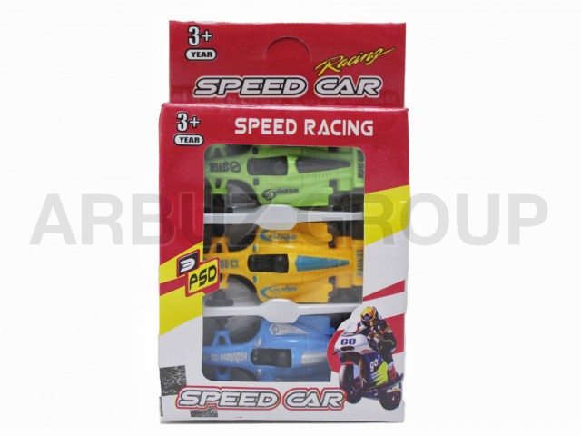 МАШИНКА ГОНОЧНАЯ ЯРКАЯ
