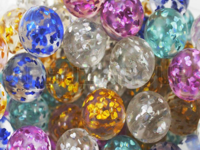 МЯЧ ПРЫГУН СЕРДЕЧКИ 25мм