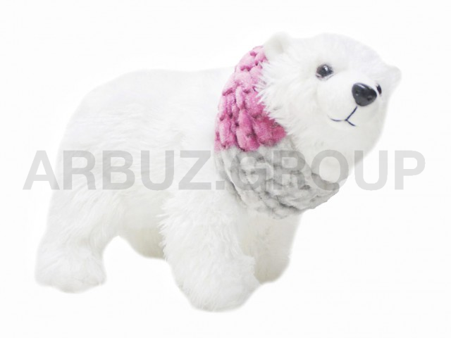 МИШУТКА ПОЛЯРНЫЙ В ШАРФЕ